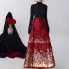 China Hanfu women's new Chinese suit horseface skirt daily 2025 new high-grade red cool women's clothing.