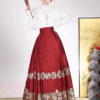 China HanfuMing mamian skirt imitation flower airplane sleeve New Chinese commuter Hanfu girl	women's clothes