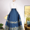 China HanfuMing mamian skirt imitation flower airplane sleeve New Chinese commuter Hanfu girl	women's clothes